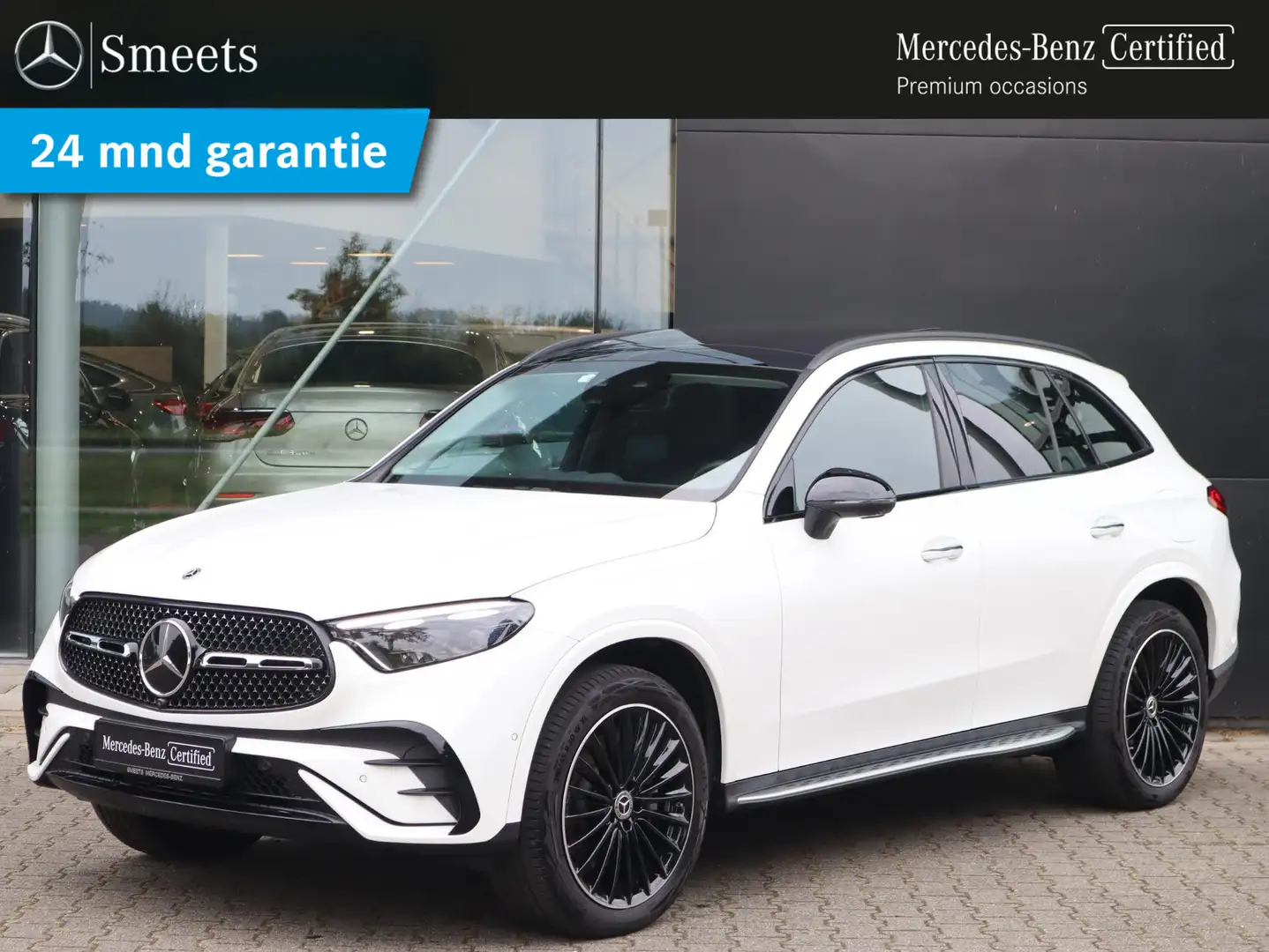 Mercedes-Benz GLC 300 300de 4MATIC AMG Line Panoramadak | Memory Seats | Weiß - 1