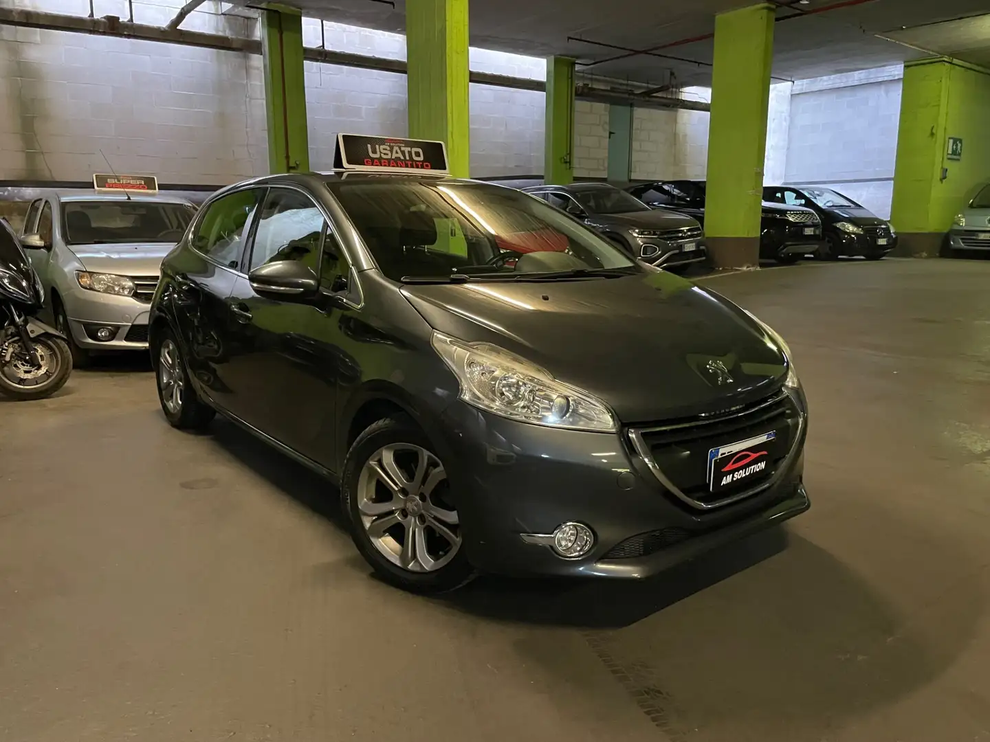 Peugeot 208 1.2 Neopatentati Euro 5 Grigio - 2