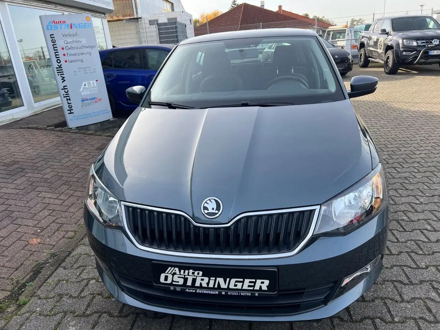 Skoda Fabia Combi Ambition 1,2 TSI SCHECKHEFT NAVI PDC Gris - 2