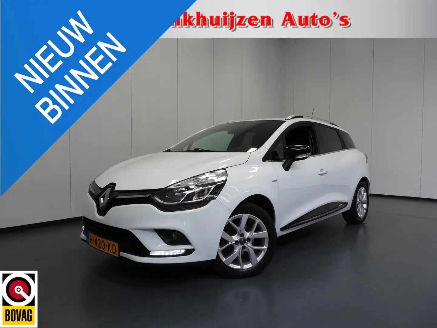 Renault Clio Estate 0.9 TCe Limited NAVI/AIRCO/CRUISE/PDC/16"LM Blanc - 1