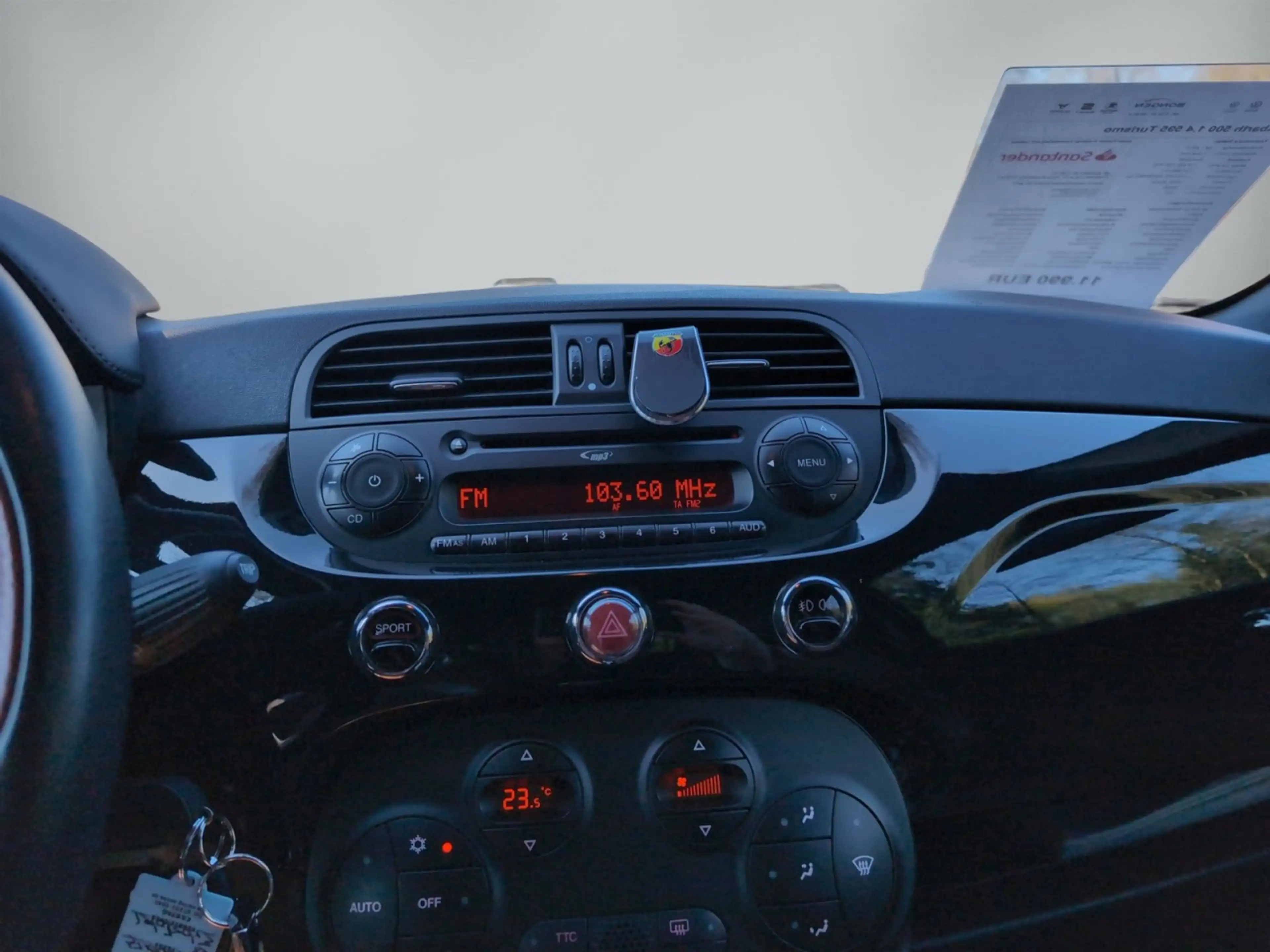 Abarth 500 1.4 595 Turismo Leder Einparkhilfe Klima Xenon — photo 9