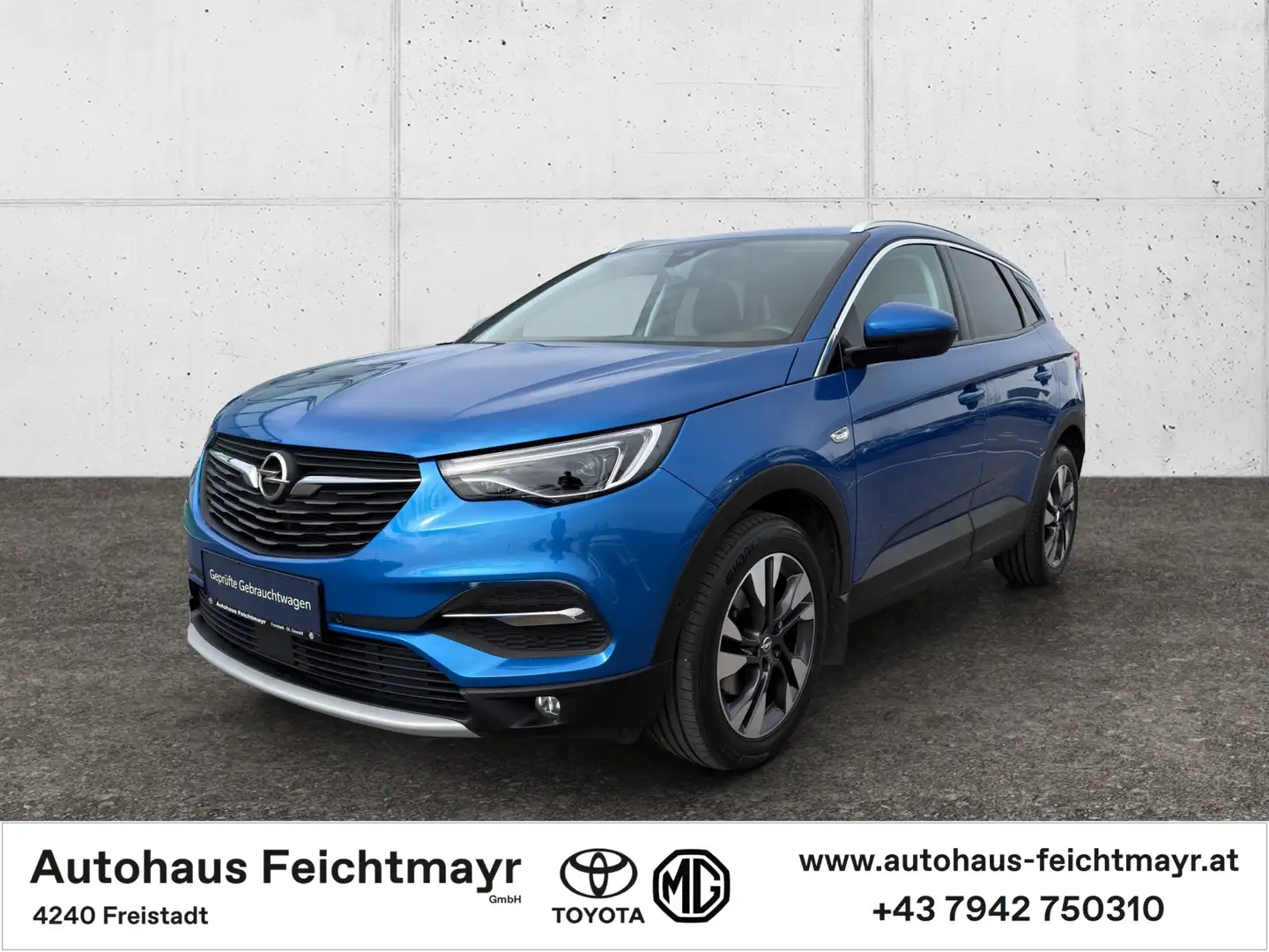 Opel Grandland X 1,5 CDTI BlueInjection Innovation 5t. Blau - 1