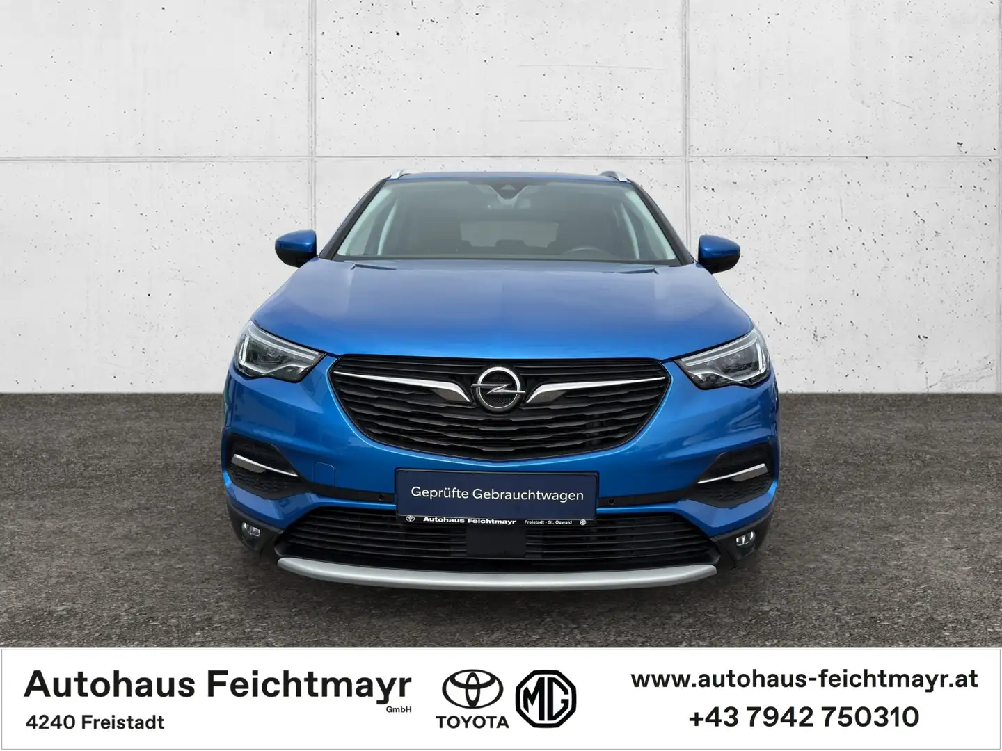 Opel Grandland X 1,5 CDTI BlueInjection Innovation 5t. Blau - 2