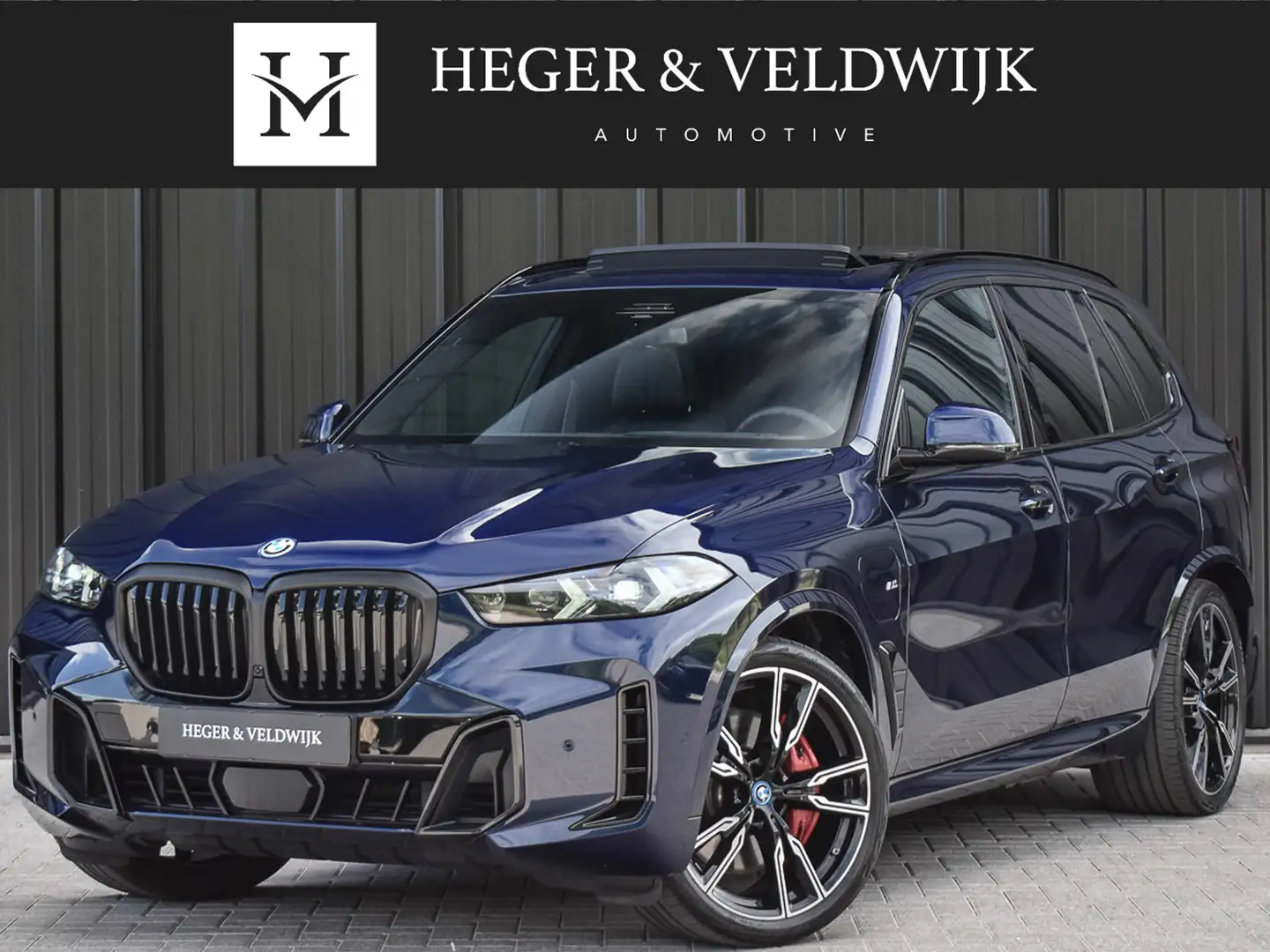 BMW X5 xDrive50e M-SPORT PRO | PANORAMADAK | ACHTERAS BES Albastru - 1