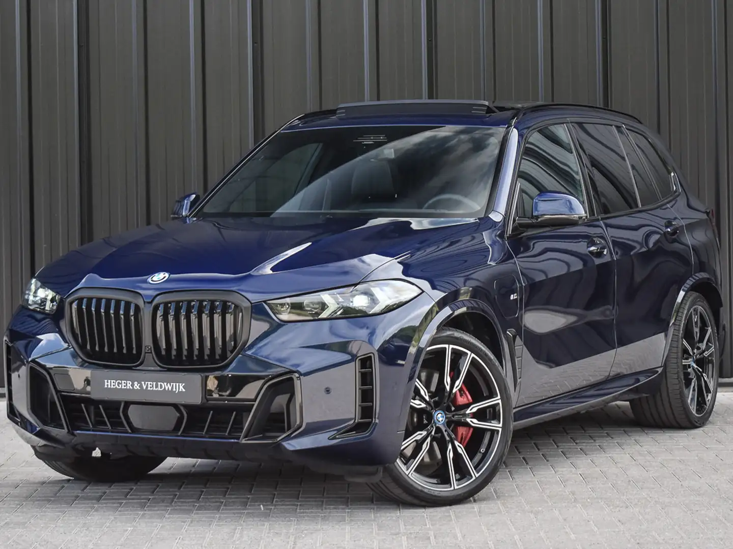 BMW X5 xDrive50e M-SPORT PRO | PANORAMADAK | ACHTERAS BES Albastru - 2
