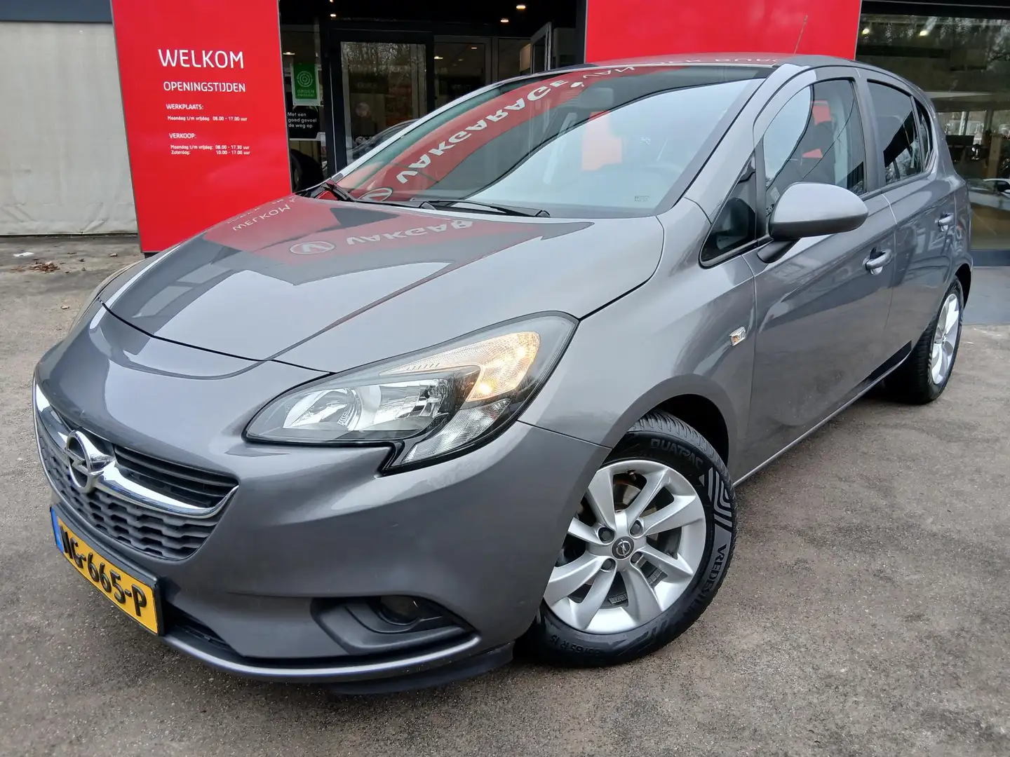 Opel Corsa 1.2 EcoFlex Edition Airco Parkeersensoren Gris - 2