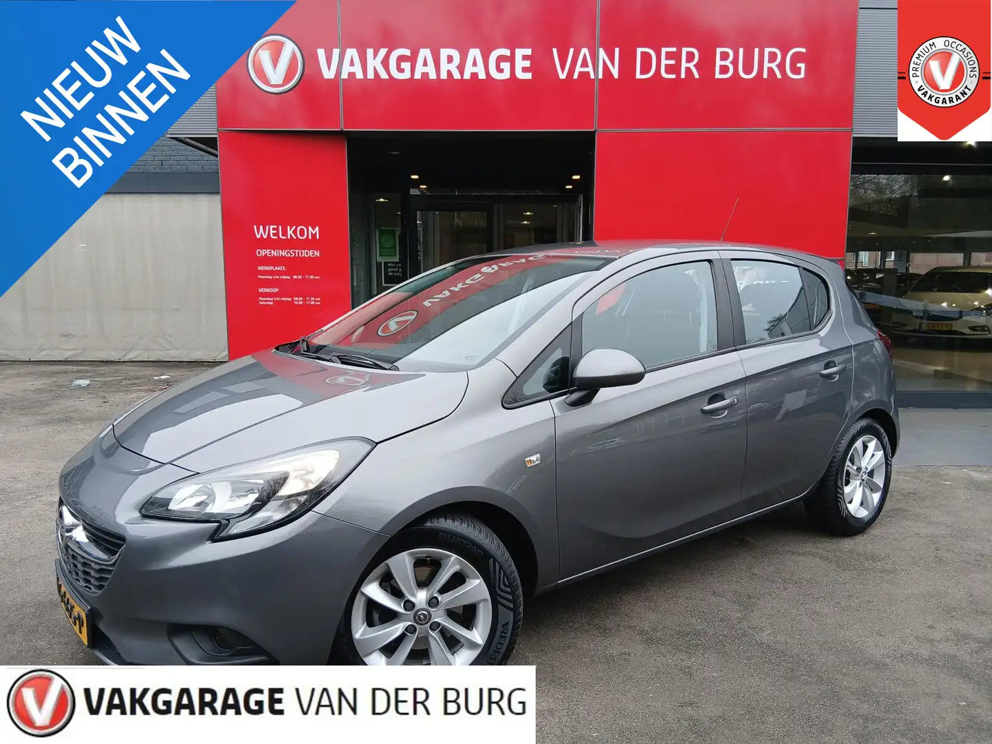 Opel Corsa 1.2 EcoFlex Edition Airco Parkeersensoren Gris - 1