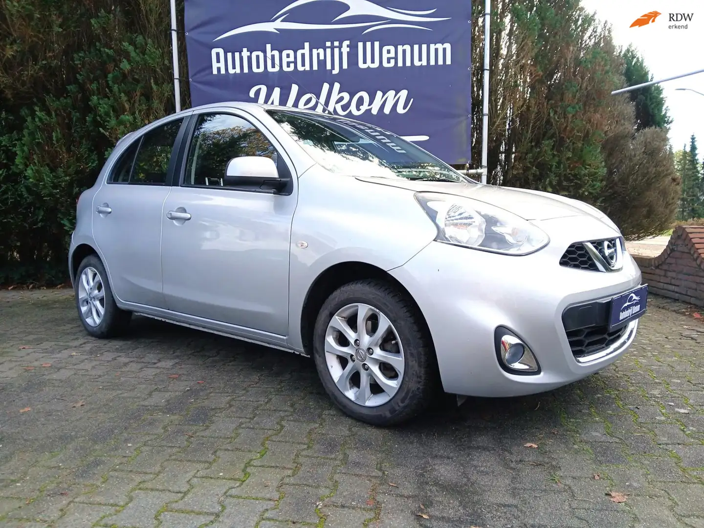 Nissan Micra 1.2 Acenta AUTOMAAT, Climate & Cruise control, LM Gris - 1