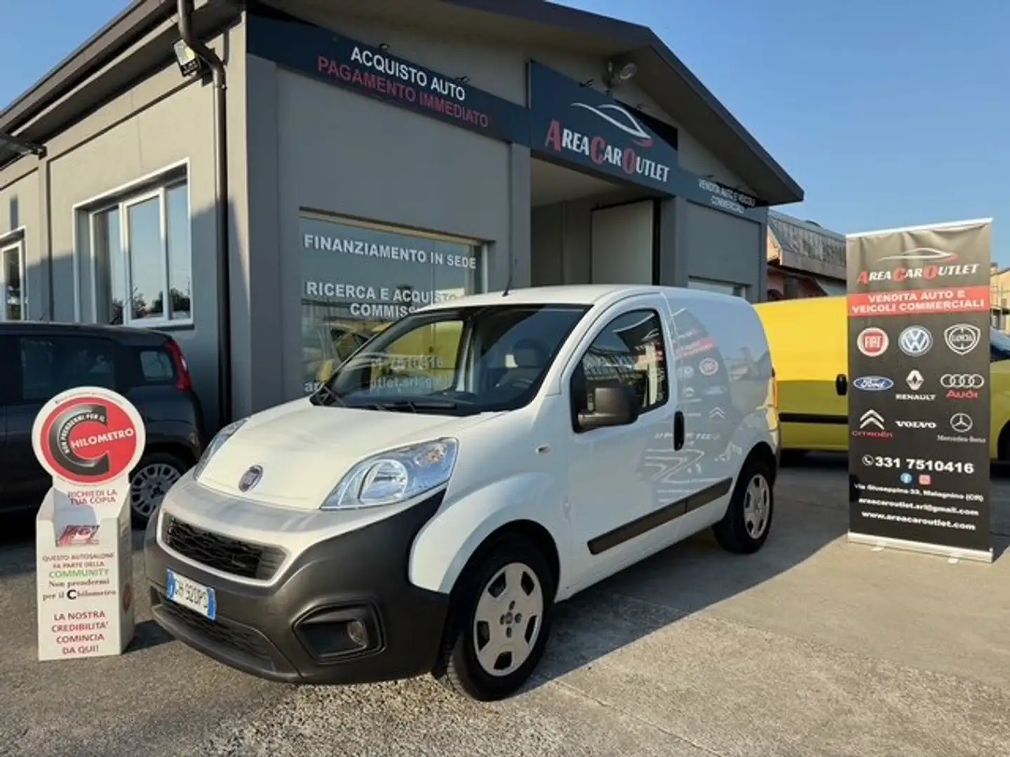 Fiat Fiorino 1.3mjt 95cv*12-2021*IVA DEDUCIBILE*GARANZIA Bianco - 1