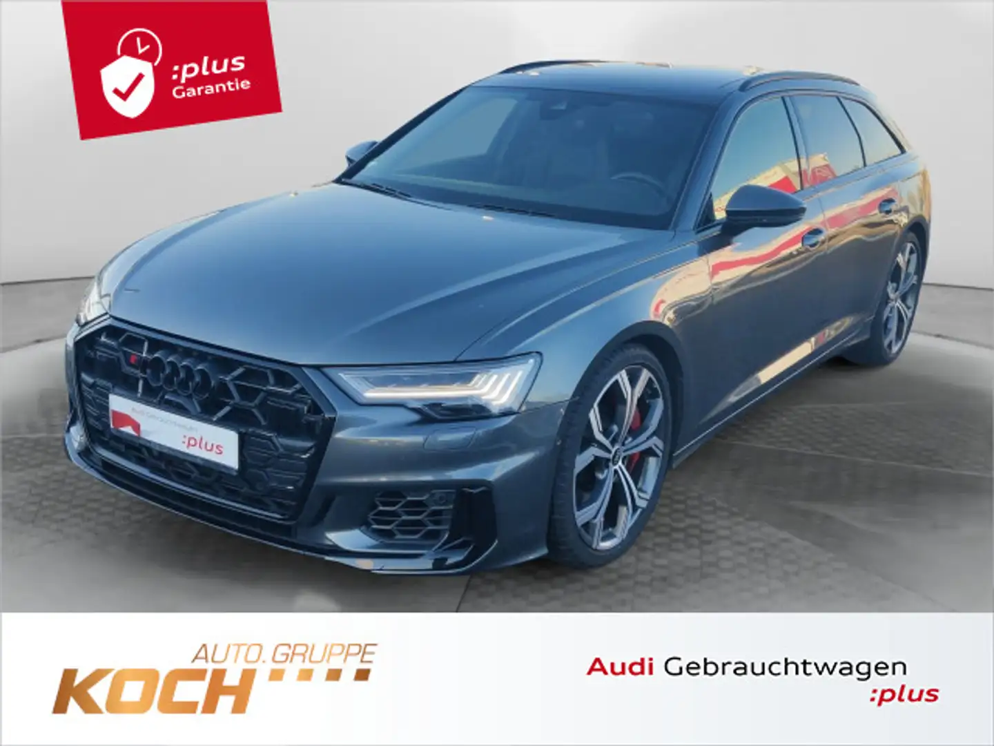 Audi S6 55 TDI q. Tiptr., HD Matrix, AHK, Pano, Grau - 1