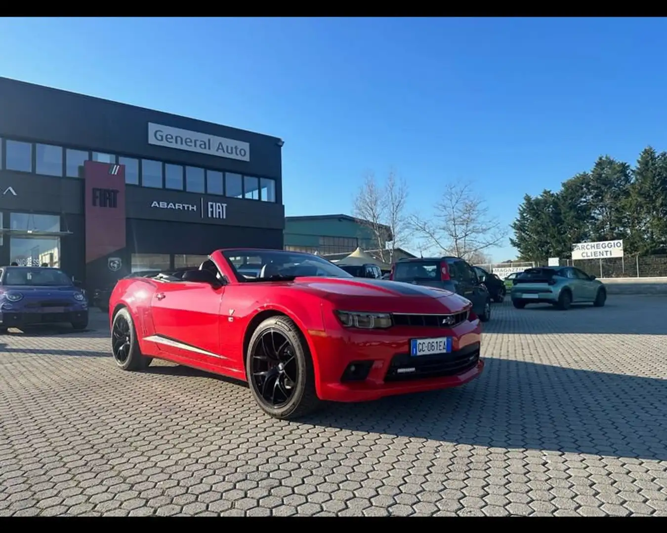 Chevrolet Camaro V Cabrio 3.6 v6 auto Rouge - 1