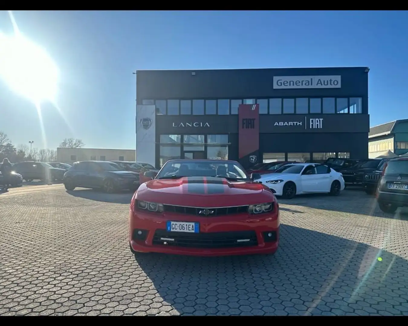 Chevrolet Camaro V Cabrio 3.6 v6 auto Rouge - 2