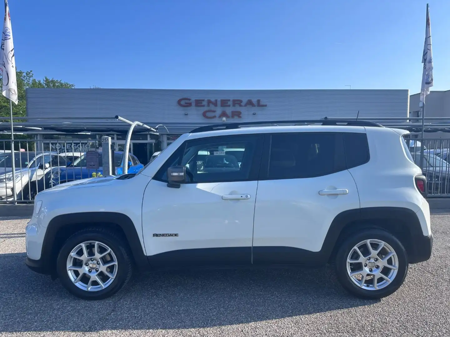 Jeep Renegade 1.3 T4 DDCT Limited Weiß - 1