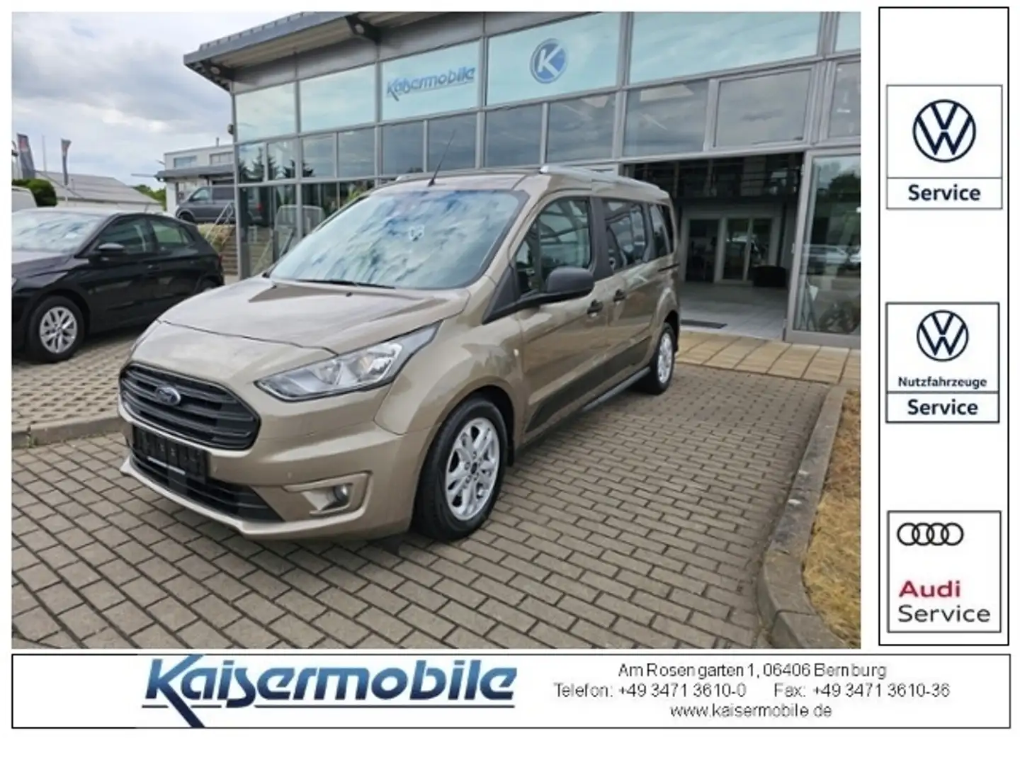 Ford Transit Connect 1.5 EcoBlue 230 (L2) Kombi lang Trend KLIMA NAVI Argento - 1