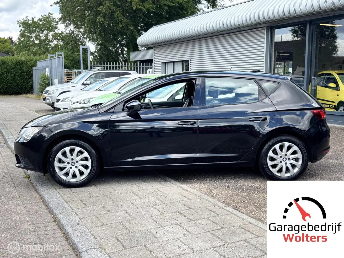SEAT Leon 1.2 TSI Reference airco 5drs lmv nette auto Schwarz - 2