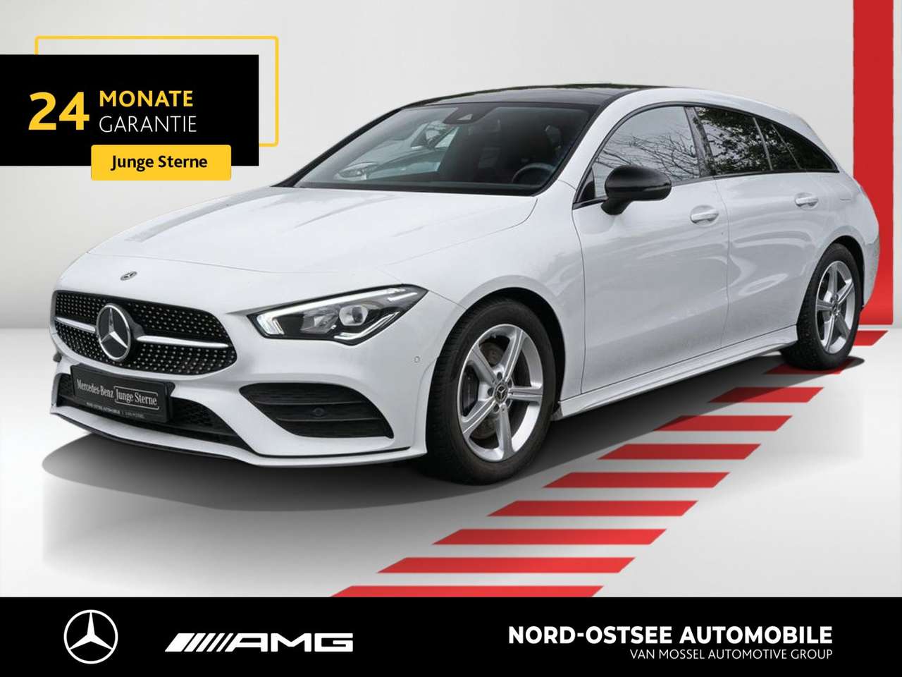 Mercedes-Benz CLA 200 2020 — SB AMG KAMERA PANO TEMPO SHZ AHK NIGHT