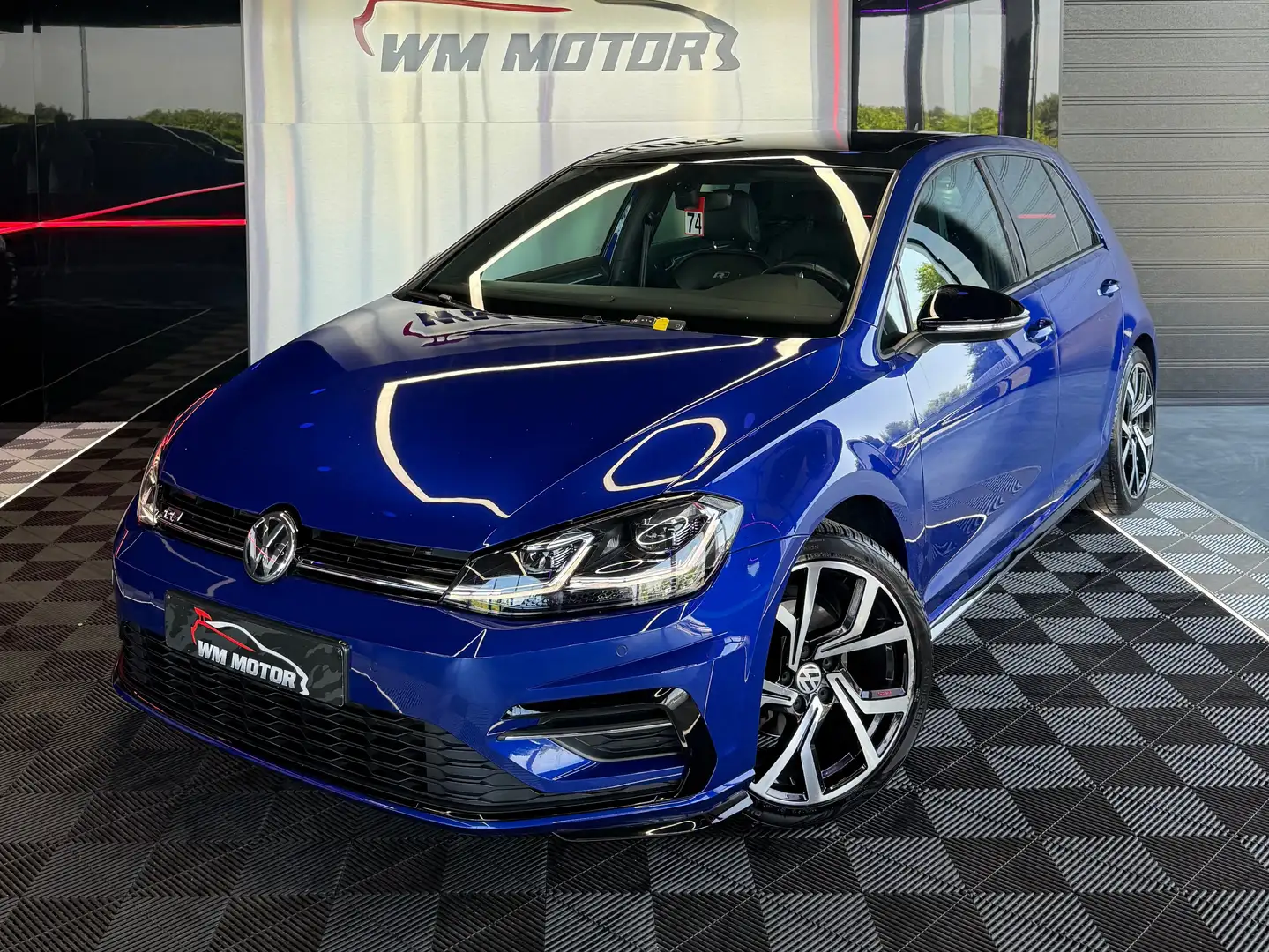 Volkswagen Golf 1.4 TSI R-Line // Toit Ouvrant Blauw - 1