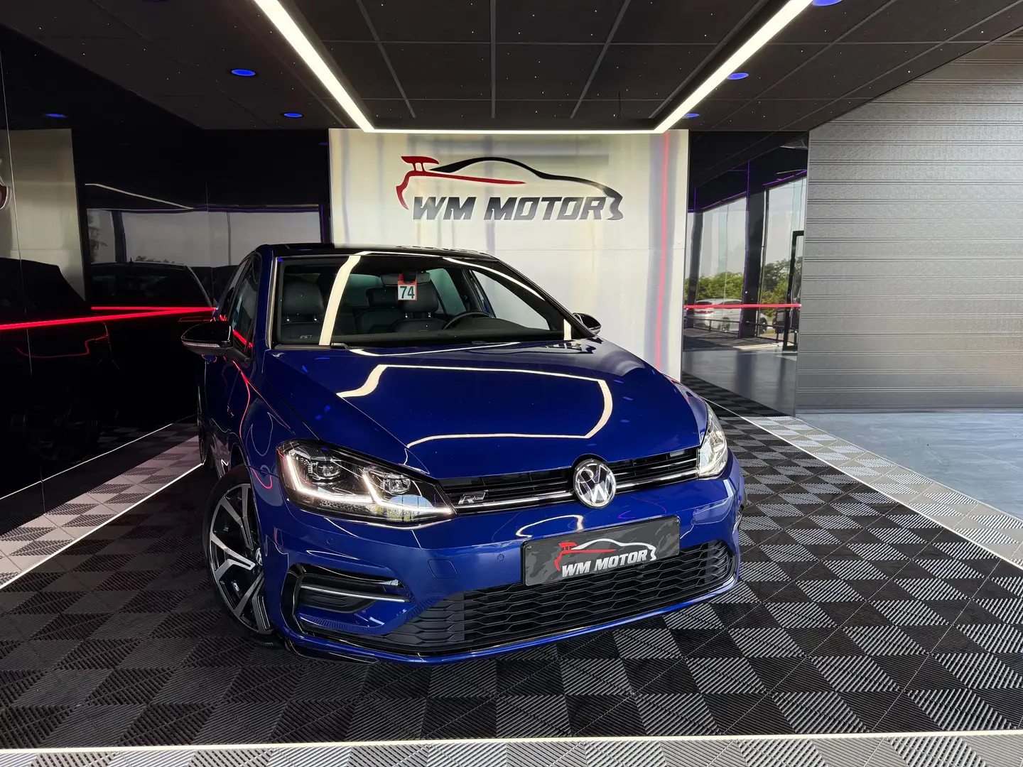 Volkswagen Golf 1.4 TSI R-Line // Toit Ouvrant Blauw - 2