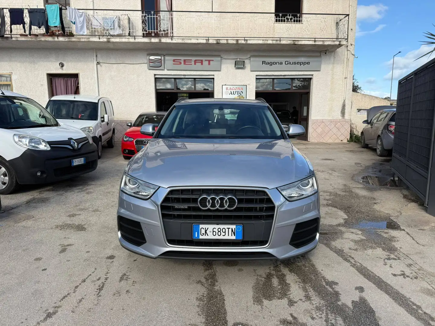 Audi Q3 Q3 I 2015 2.0 tdi Sport 4Edition quattro 150cv Gris - 2
