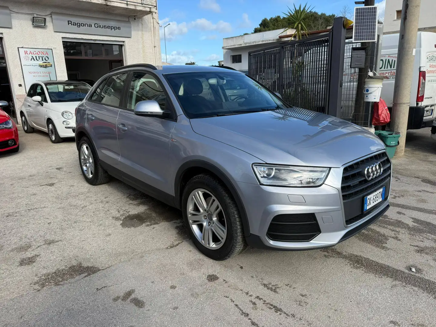 Audi Q3 Q3 I 2015 2.0 tdi Sport 4Edition quattro 150cv Gris - 1