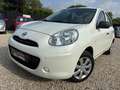Nissan Micra 1.2i*64000KM*AIRCO*BLUETOOTH*FAIBLES TAXES* Blanc - thumbnail 1