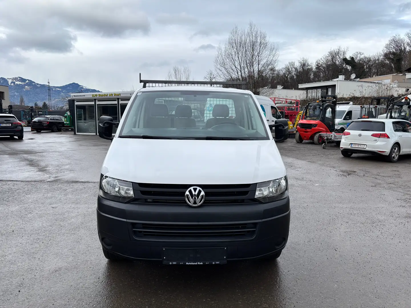 Volkswagen T5 Transporter Pritsche Allrad 4x4 AHK Top Blanc - 2