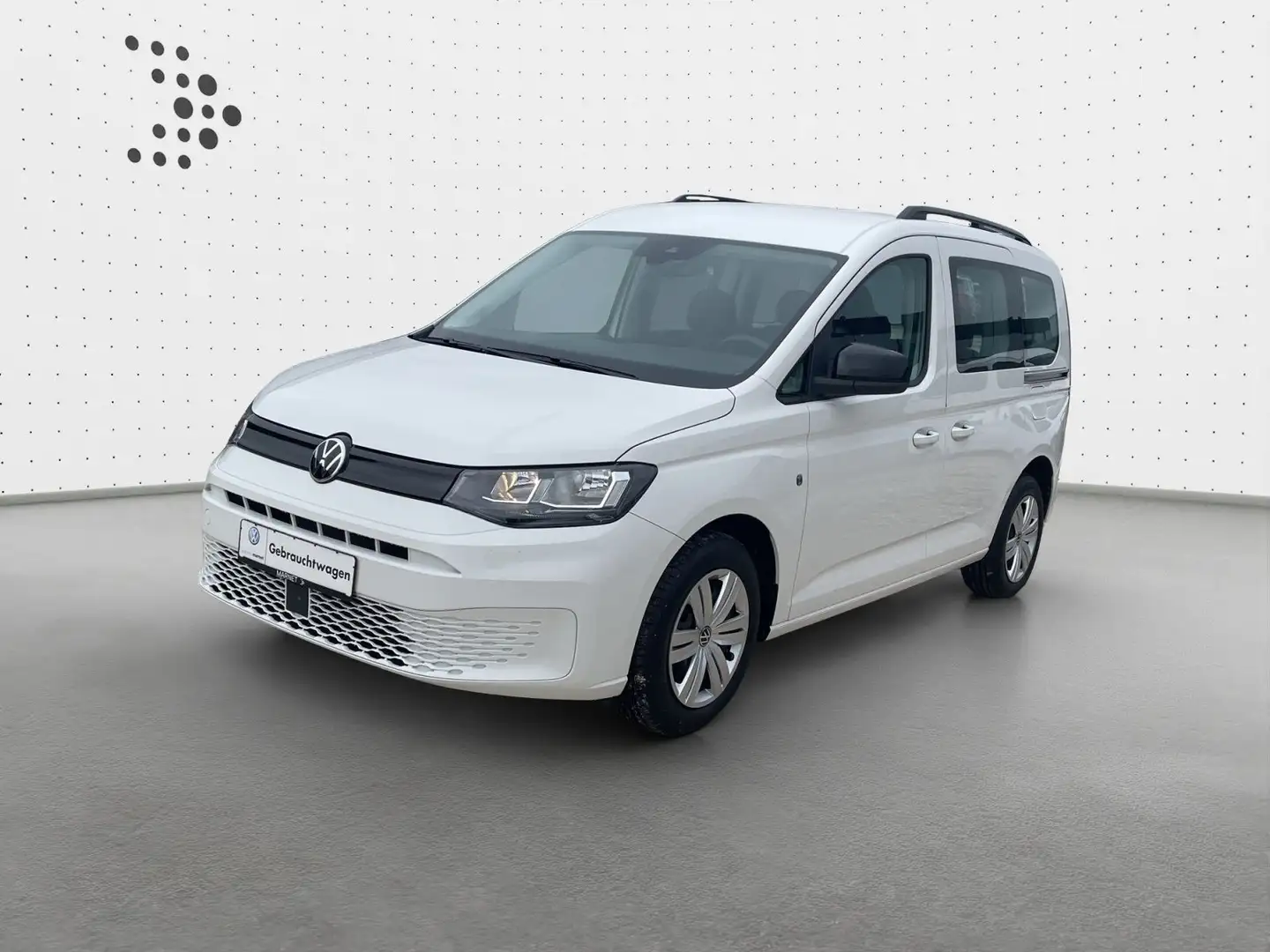 Volkswagen Caddy 2.0 TDI Navi*AHK*StHzg*Tempomat* Blanc - 2