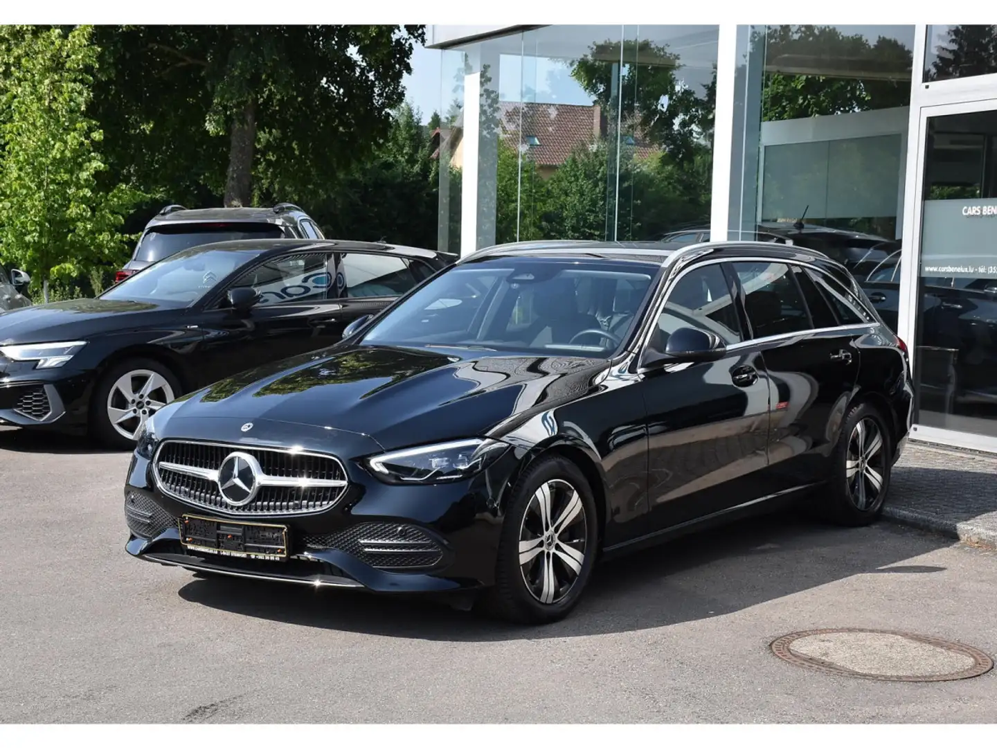 Mercedes-Benz C 200 CDI Break Avantgarde 9G-Tronic GPS CAM LANE 1° MAI Noir - 2