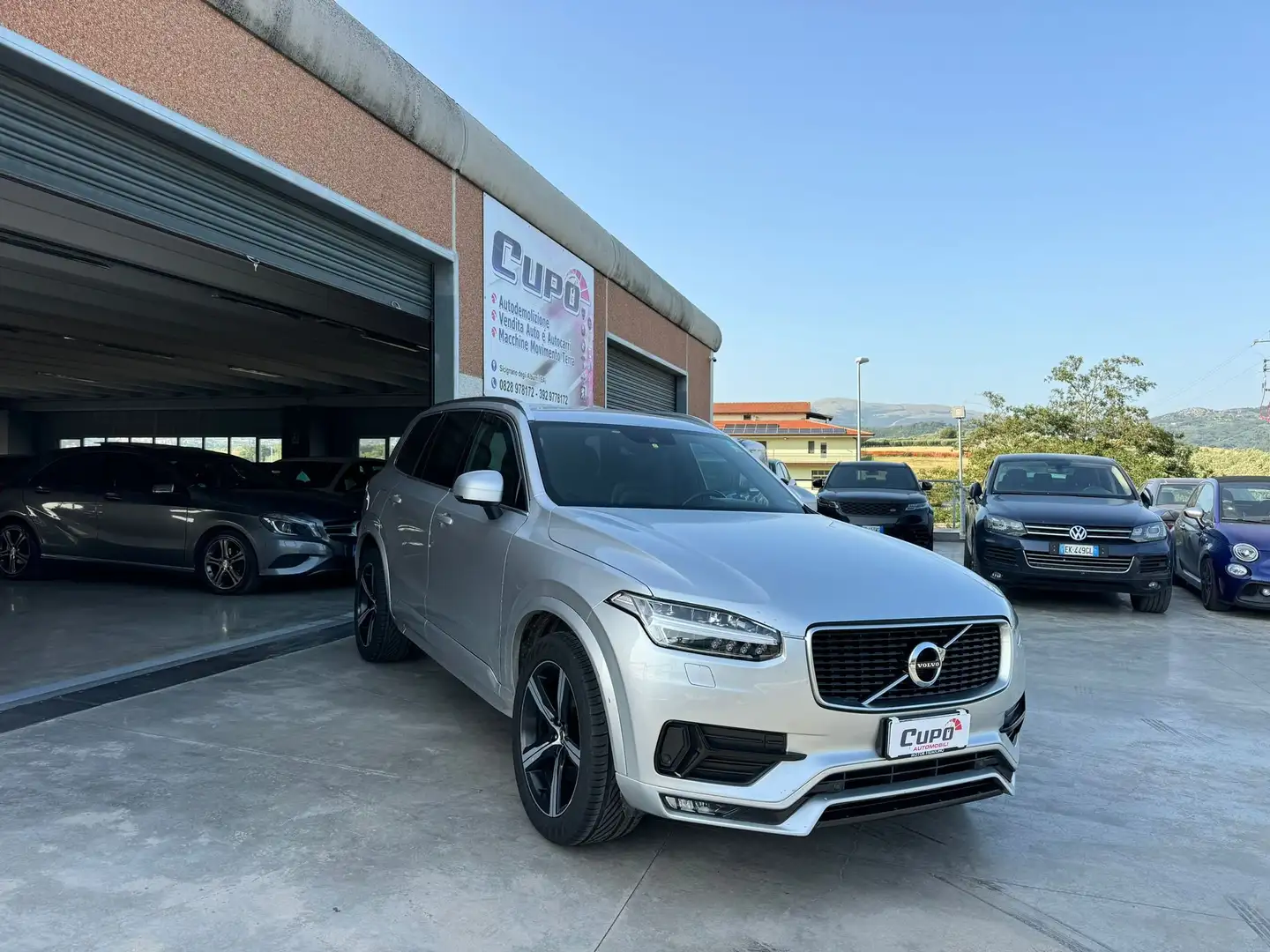 Volvo XC90 2.0 d5 R-design awd 235cv geartronic my18 Ezüst - 1