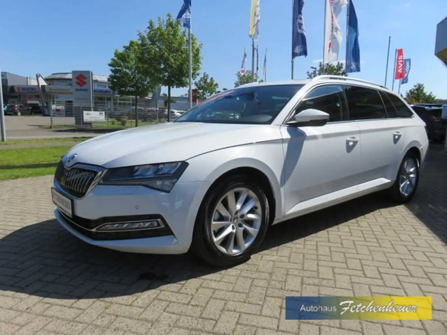 Skoda Superb Combi 1.5 DSG Style LED+SHZ+AAC+TEMP+PDC Alb - 2