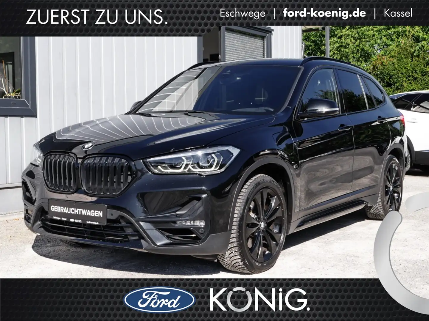 BMW X1 Sport Line xDrive25e Navi+E-Heckklappe+AHK Klima Noir - 1