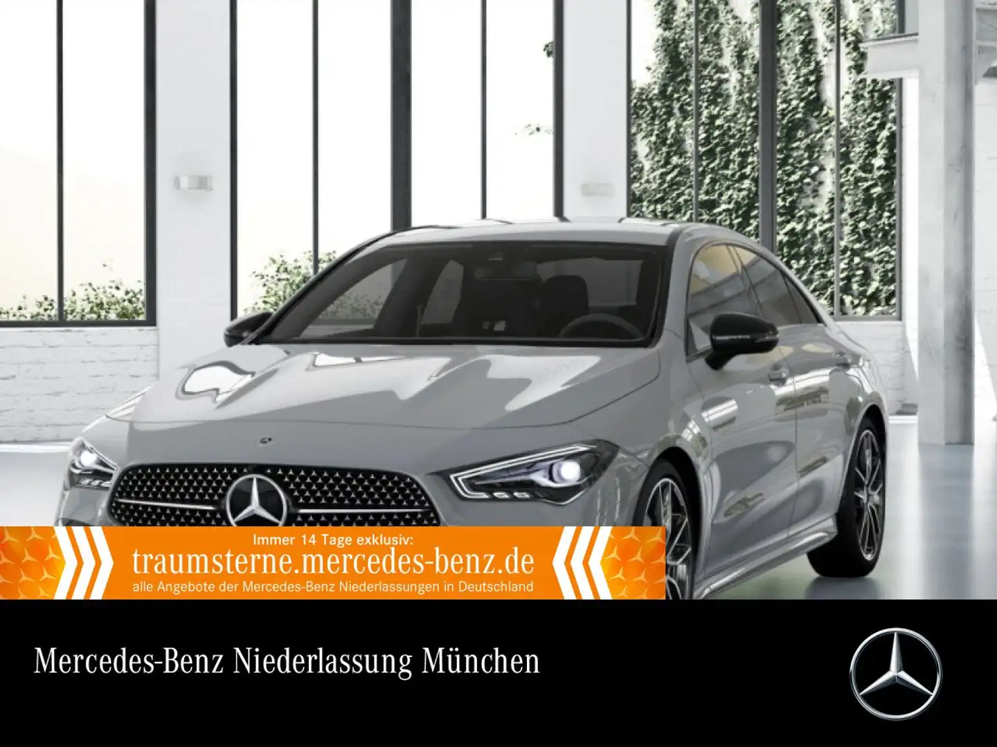 Mercedes-Benz CLA 220 4M AMG+NIGHT+LED+KAMERA+8G Grau - 1
