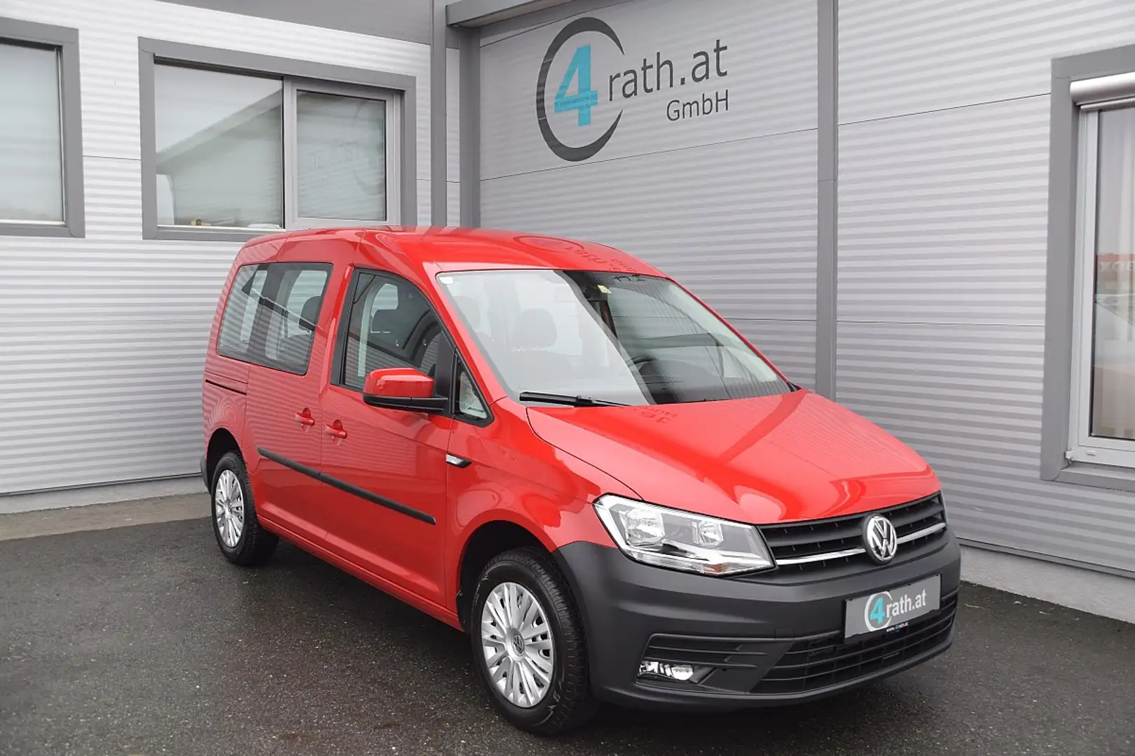 Volkswagen Caddy Kombi 2,0 TDI / NETTO: 14.567 €  Rot - 1