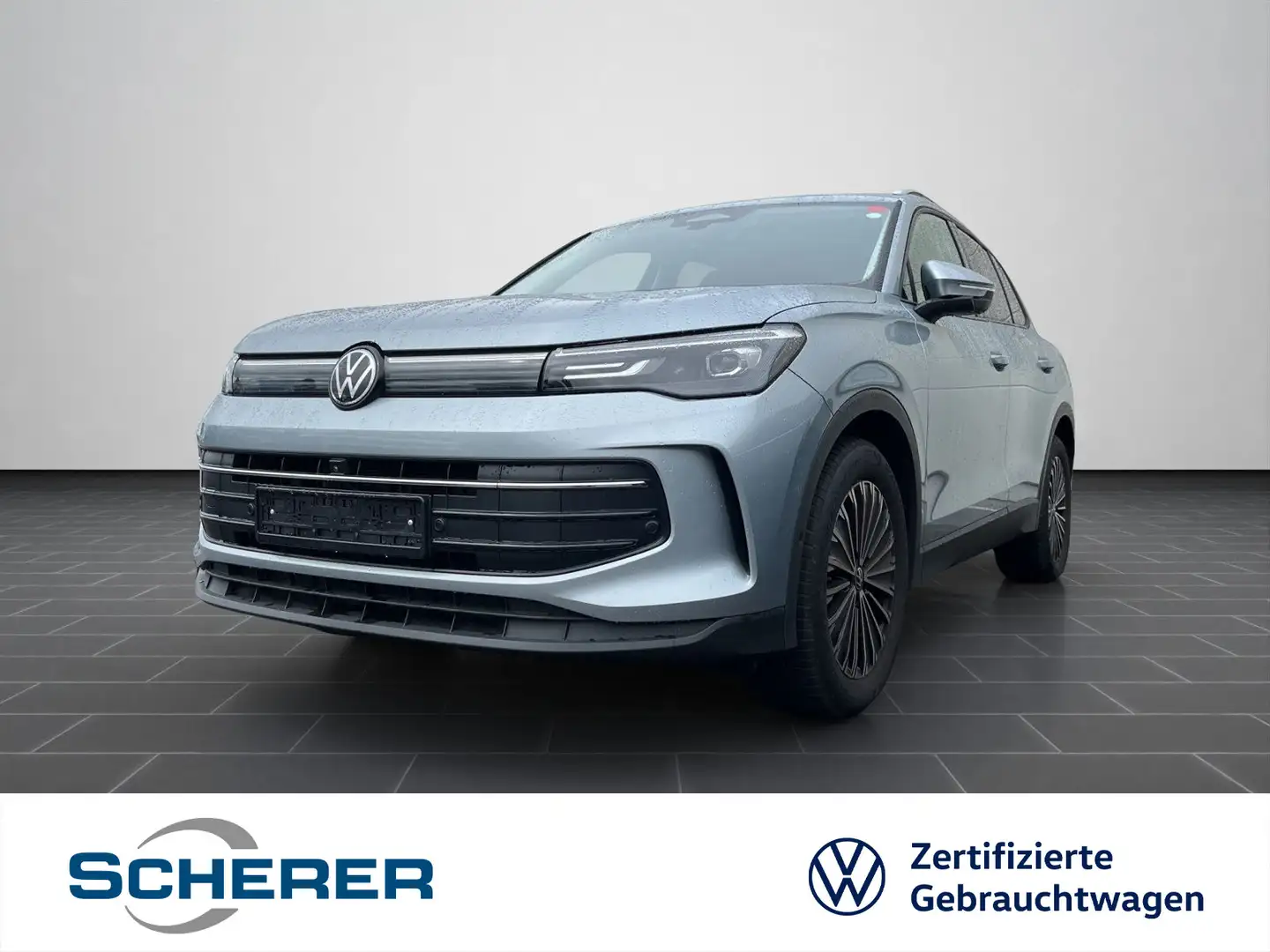 Volkswagen Tiguan Life 1.5 eTSI DSG 360° ACC AHK LED NAVI P Silber - 1