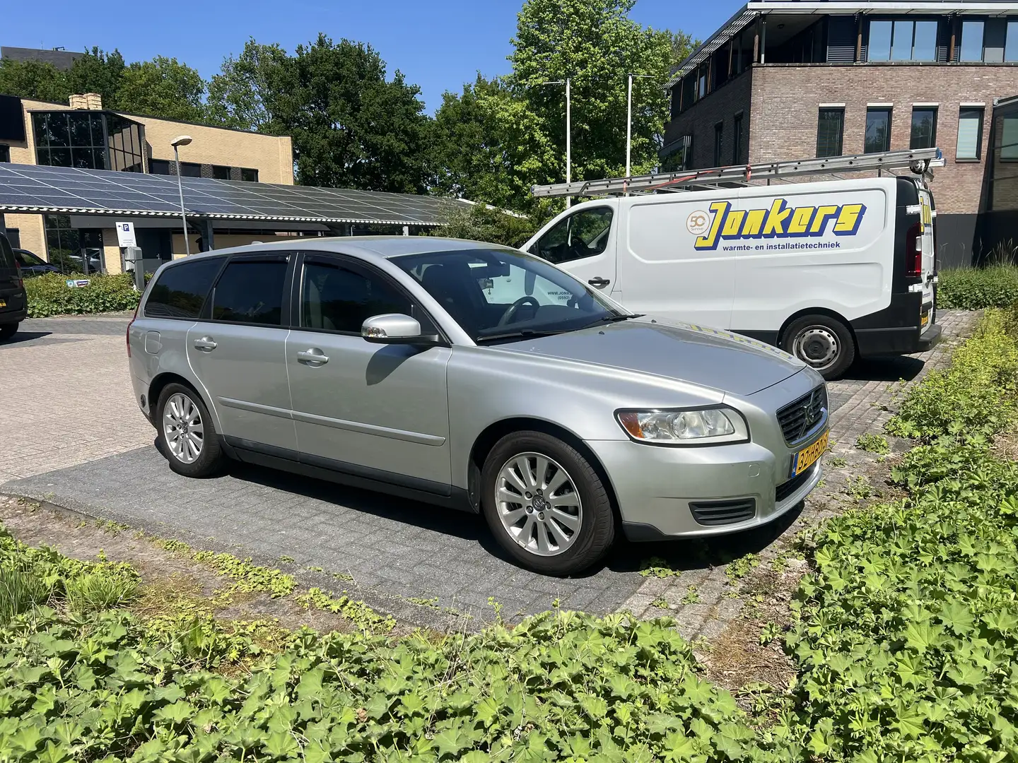 Volvo V50 1.6 Kinetic Airco Lpg -G3 Stříbrná - 2