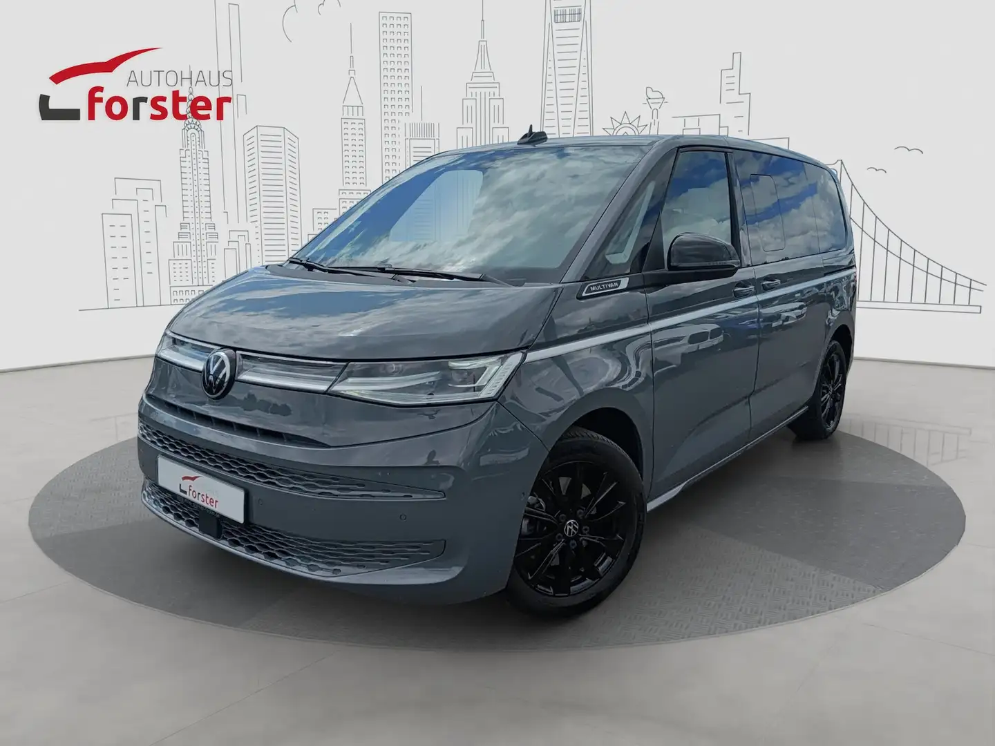 Volkswagen T7 Multivan Style Panodach Kamera iQ Light ACC Grau - 1