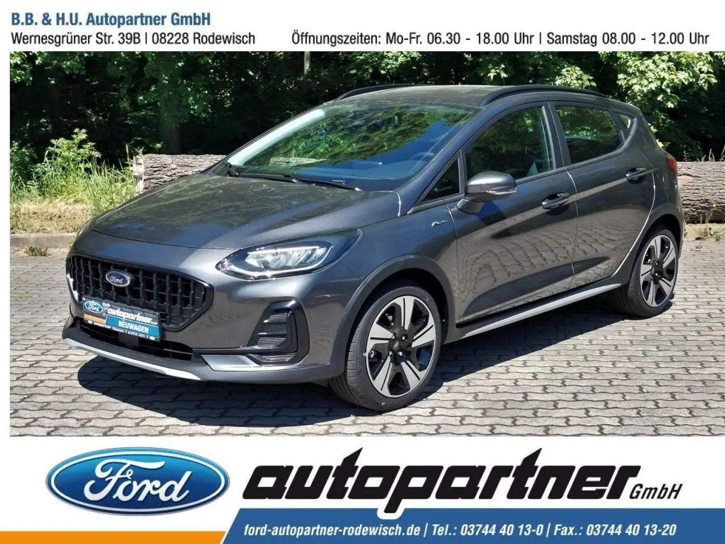 Ford Fiesta Active Grau - 1