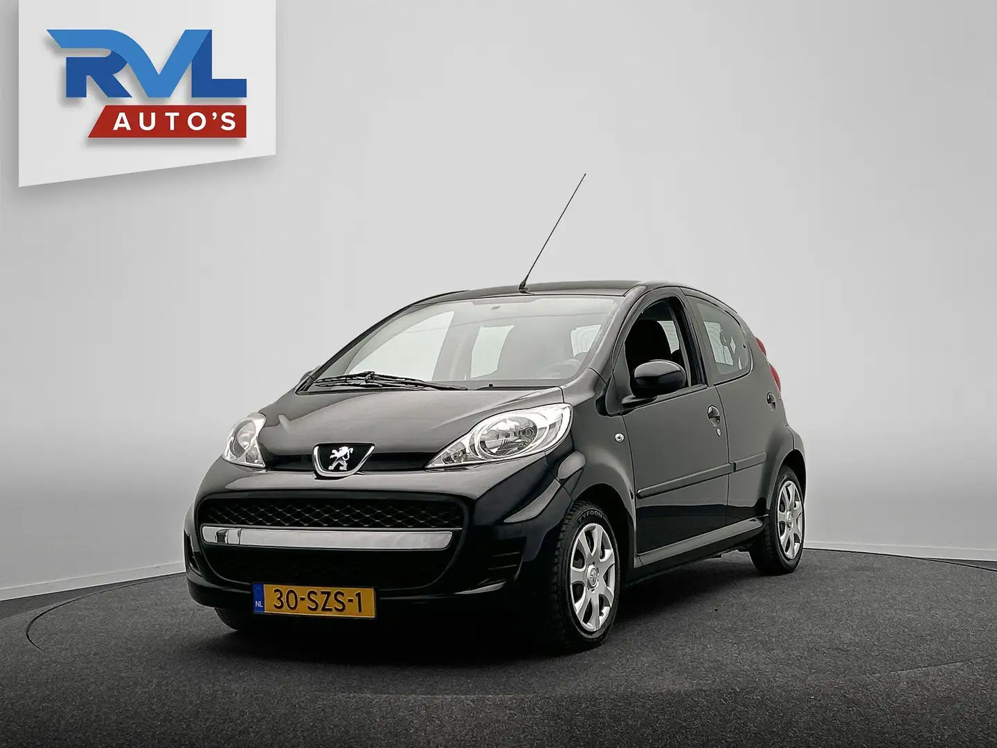 Peugeot 107 1.0-12V XS * Origineel Nederlands * Airco Elektris Zwart - 1