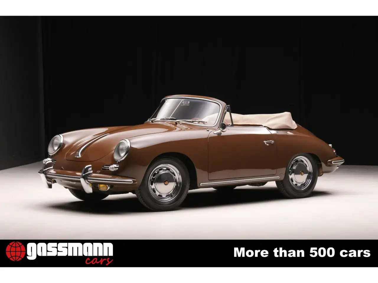 Porsche 356 1600 C Cabriolet mit Hardtop, foto 2