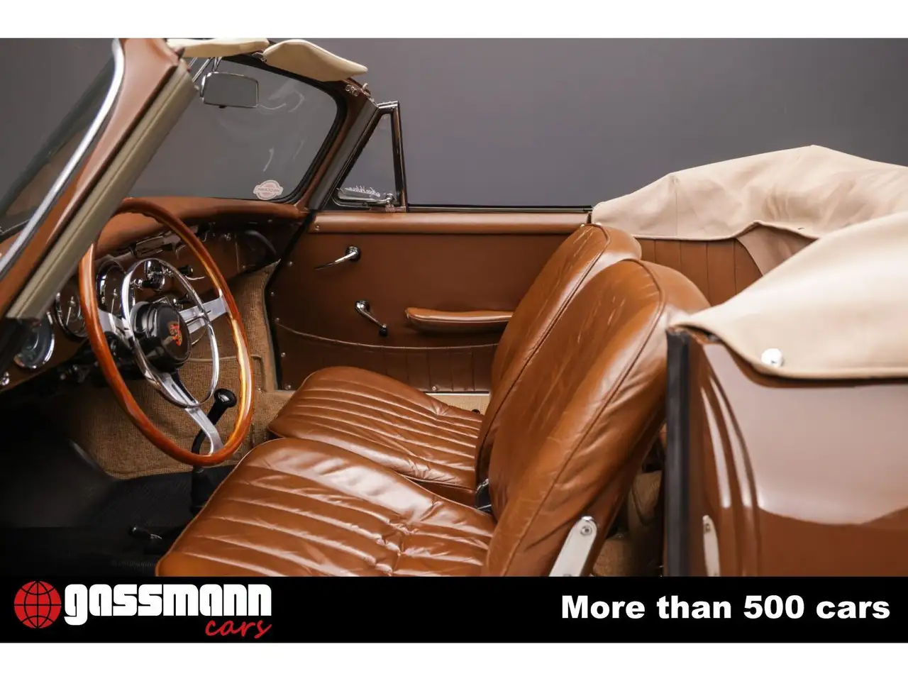 Porsche 356 1600 C Cabriolet mit Hardtop, foto 10
