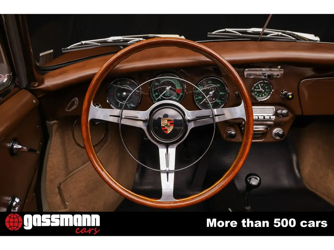 Porsche 356 1600 C Cabriolet mit Hardtop, foto 12