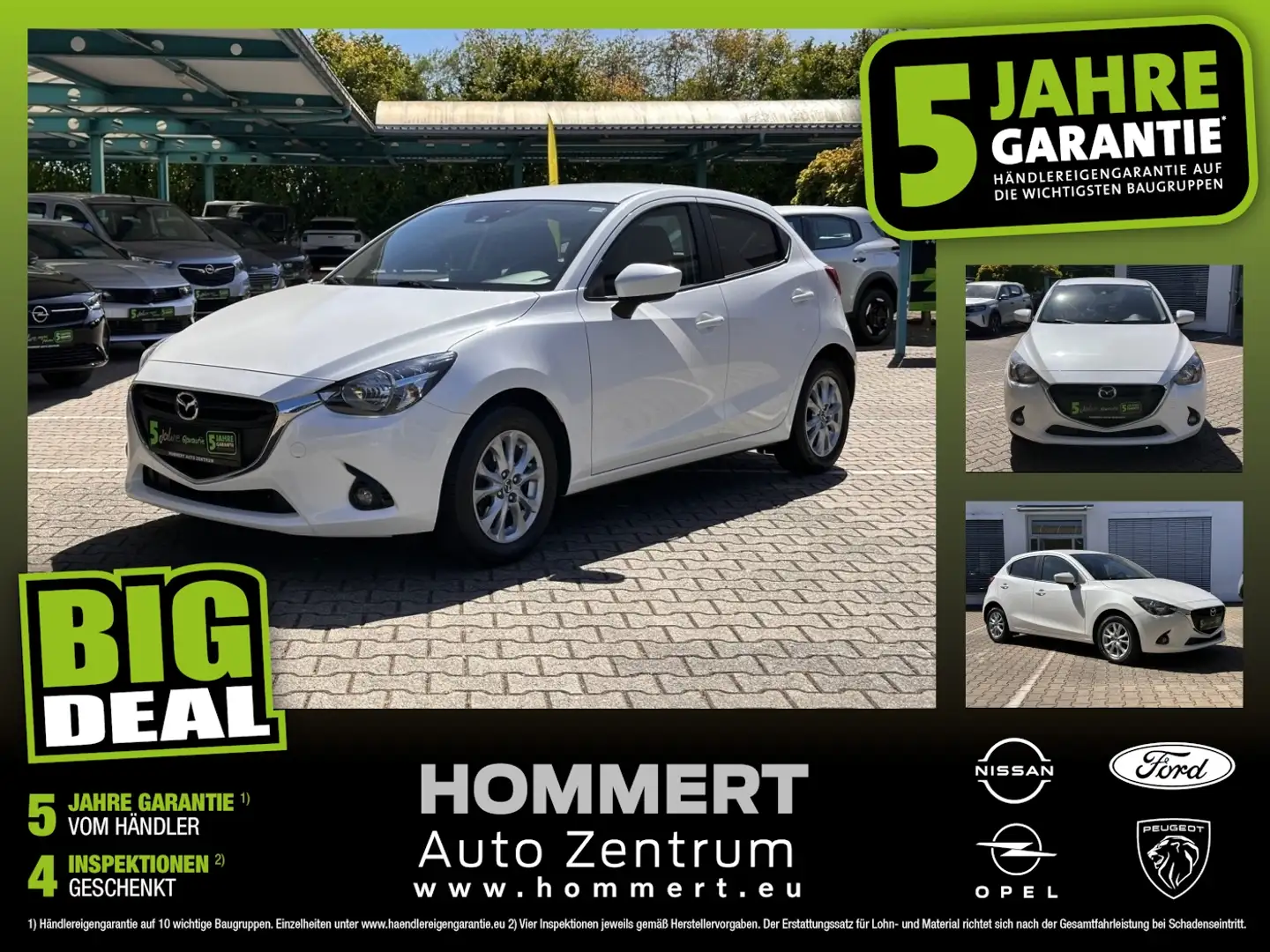 Mazda 2 1.5 SKYACTIV-G Exclusive-Line *Sitzh.*LM* Bianco - 1