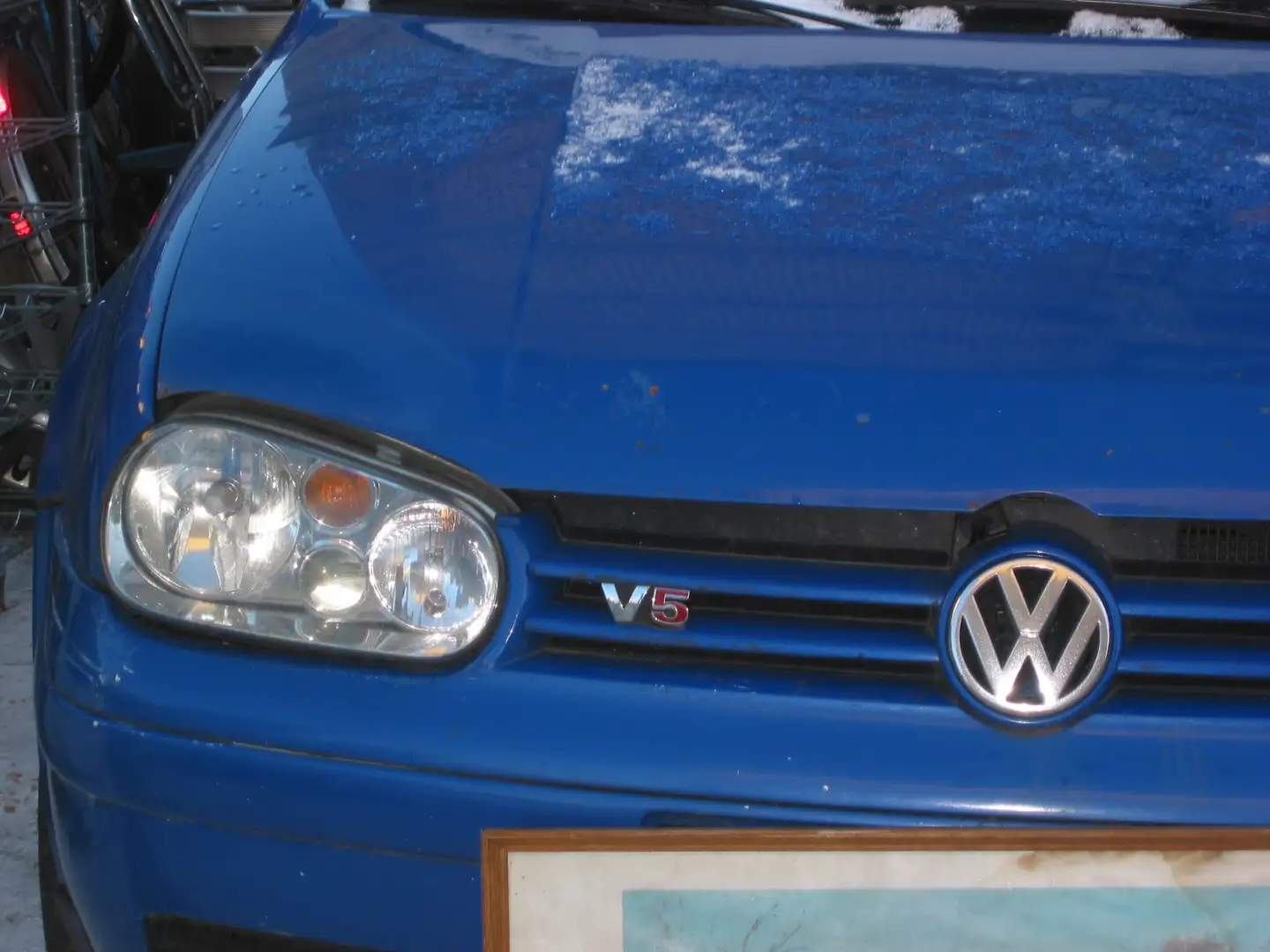 Volkswagen Golf 2,3 cc Bleu - 2