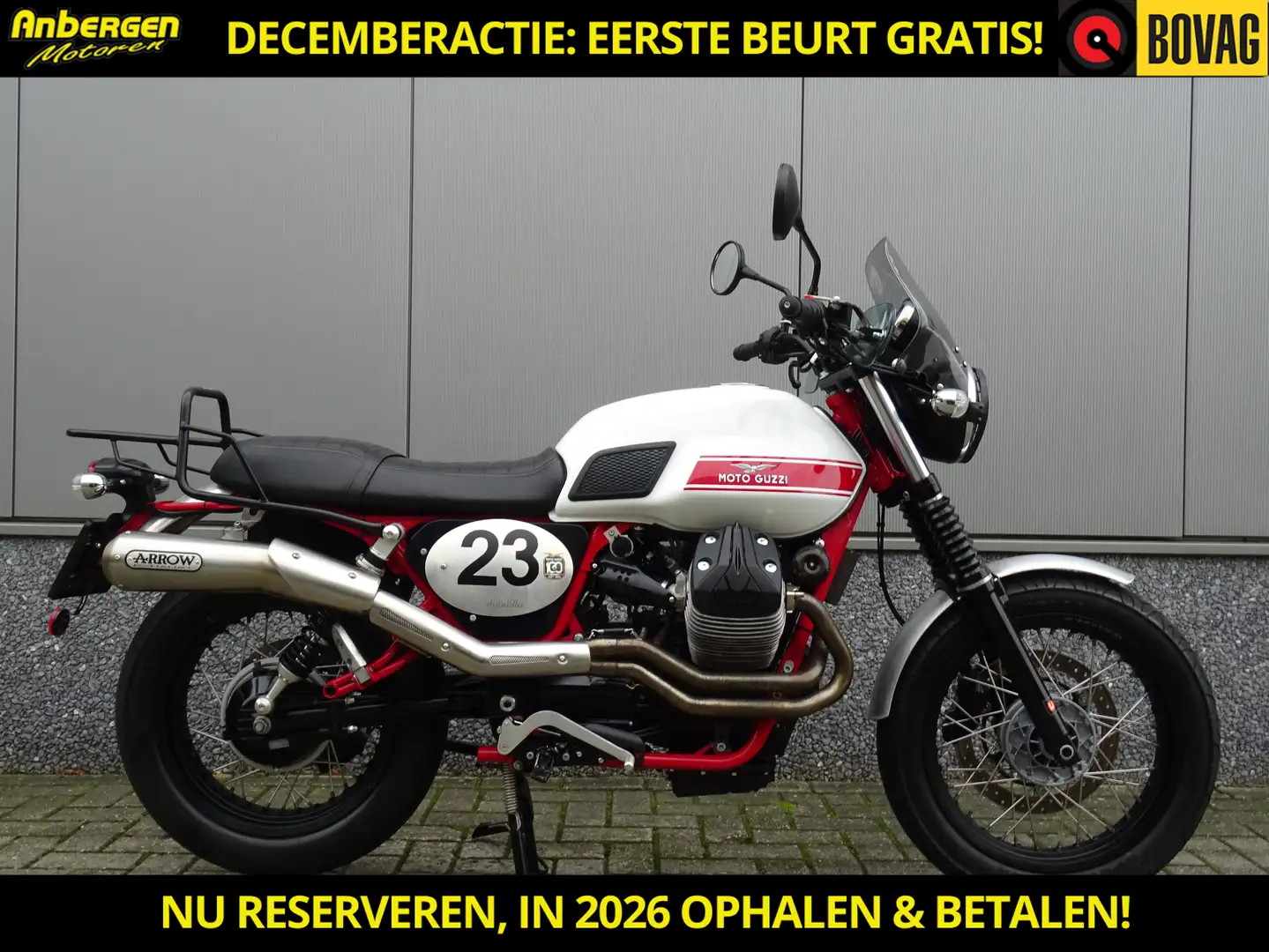 Moto Guzzi V 7 II STORNELLO ABS Rood - 1