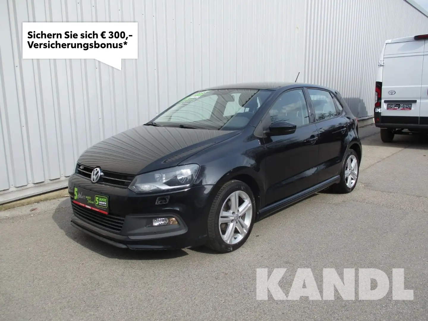 Volkswagen Polo 4Sports 1.2 SHZ+PDC Schwarz - 1