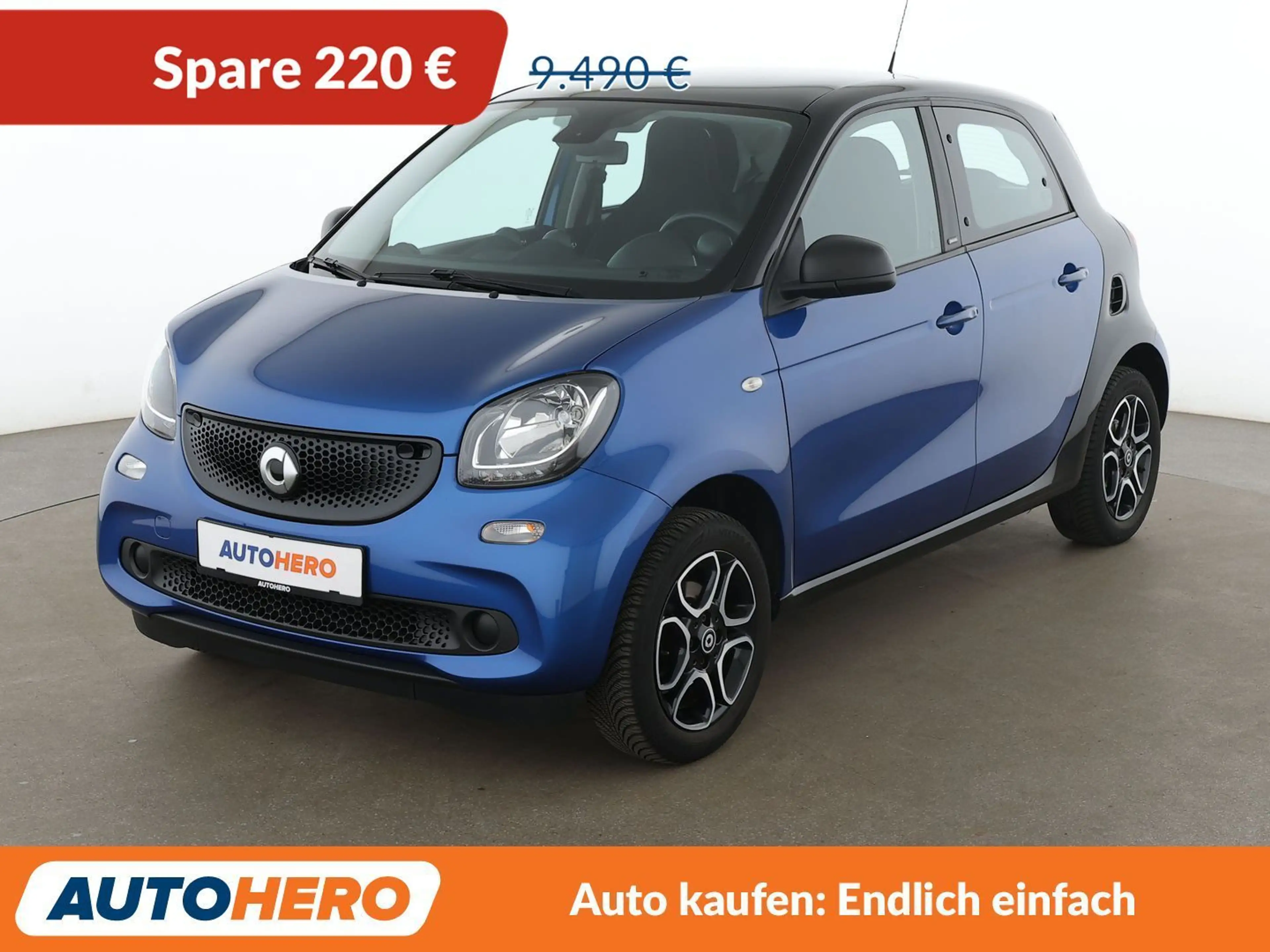 smart forFour 1.0 Basis passion *TEMPO*PDC*SHZ*ALU*PANO*KLIMA*