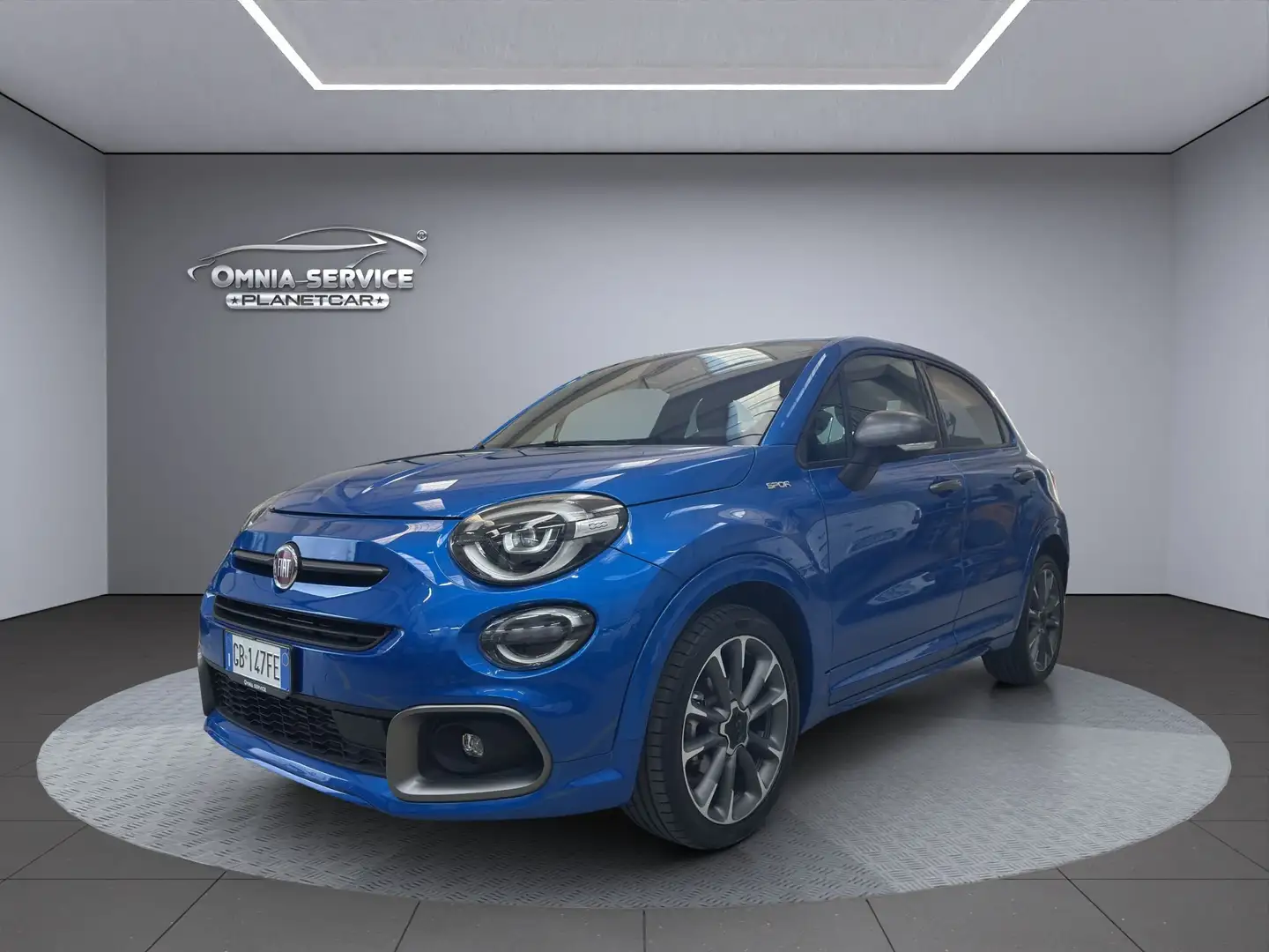 Fiat 500X 500 X 2018 1.6 mjt Sport 4x2 120cv dct my20 Bleu - 1