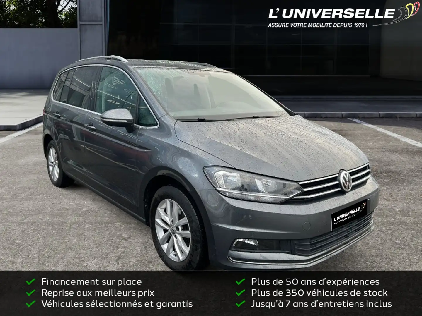 Volkswagen Touran HIGHLINE 5 PLACES Gris - 1
