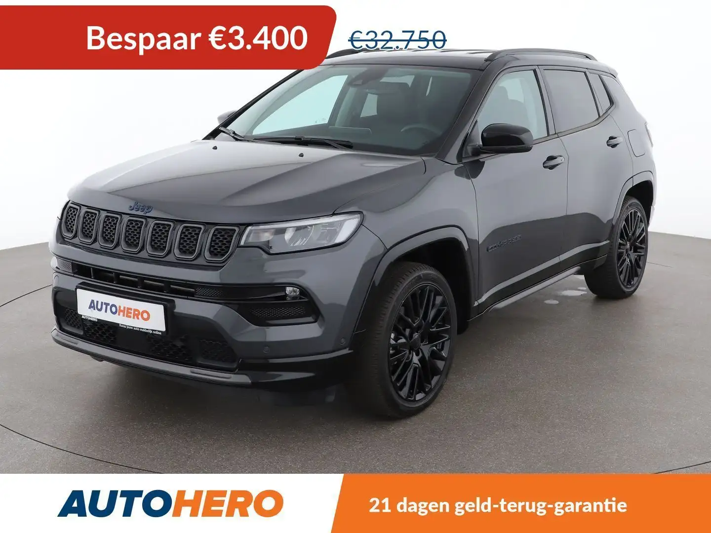 Jeep Compass 1.3 T4 4xe Plug-in Hybrid S Grijs - 1