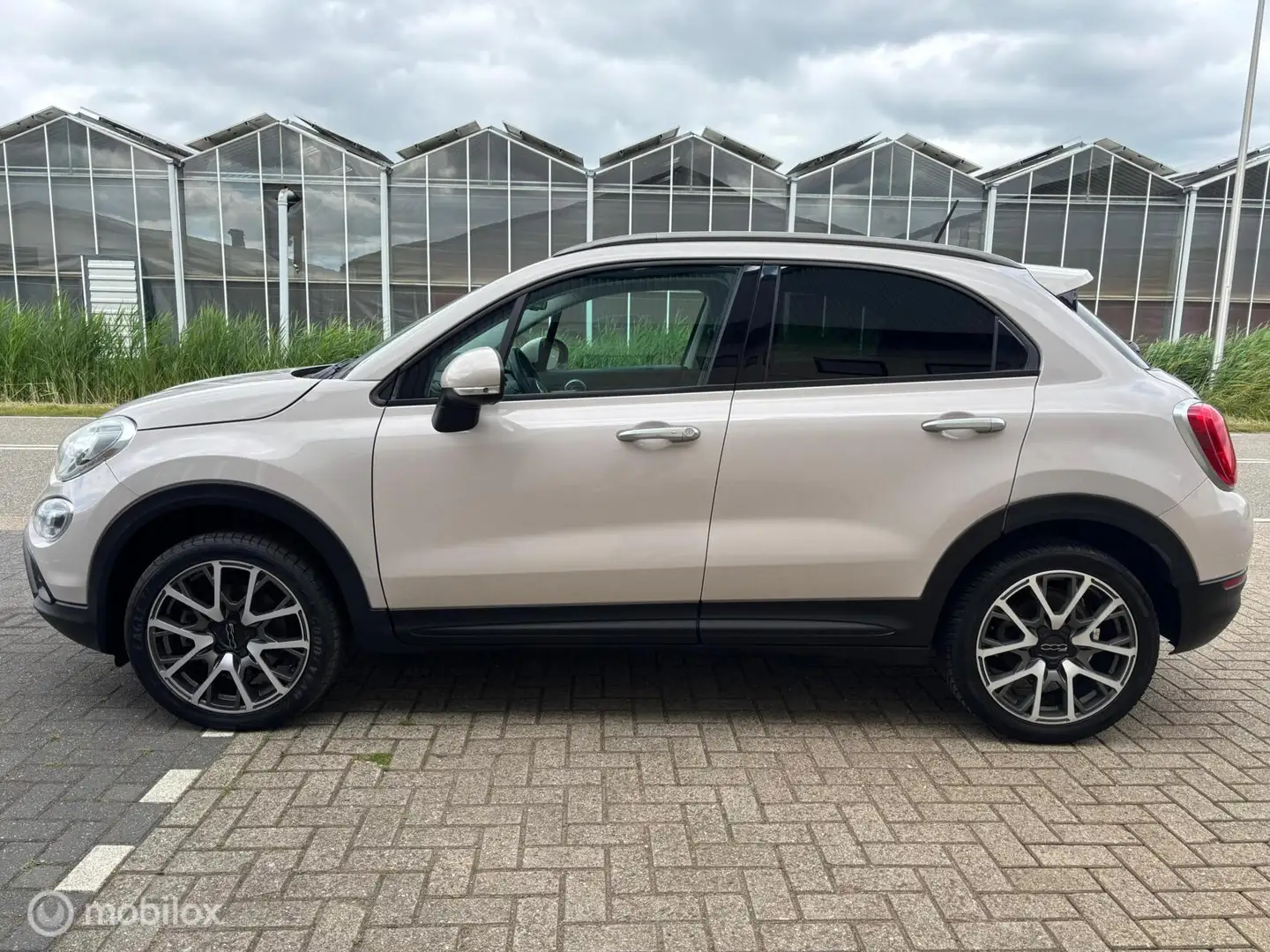 Fiat 500X 1.4 Turbo MultiAir Lounge|Sportvelg|Leer|Laag km Wit - 2